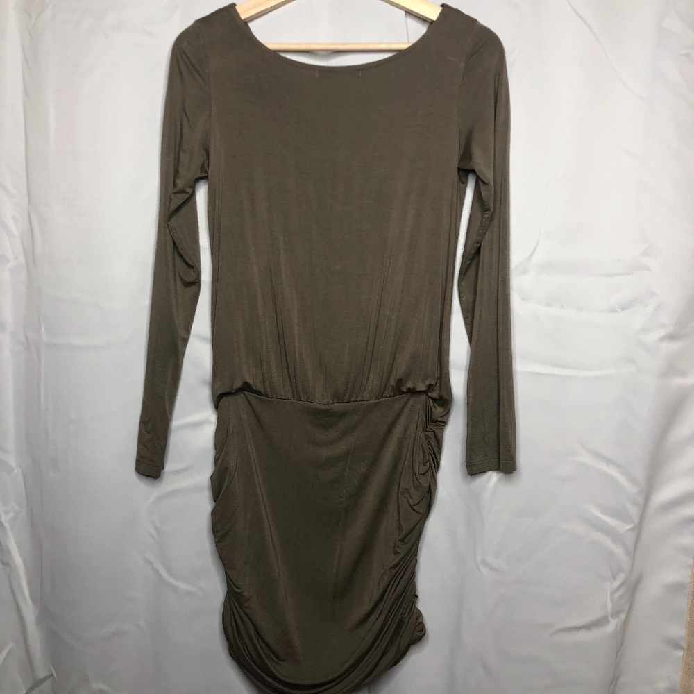 Saint Grace Olive Green Dress, Sz M